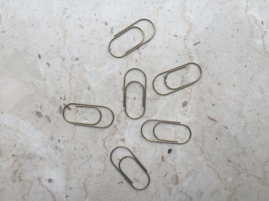 Paper Clips GOld